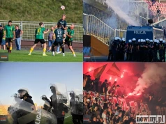 Zadyma na trybunach w Jastrzębiu. Po przerwie ROW strzelił dwa gole, ale emocje były nie tylko na boisku