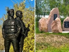 Skandal w Rosji. Pomnik żołnierzy Putina zastąpił polskie miejsce pamięci
