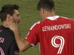 Tak Lewandowski zachował się po meczu z Interem Miami. "Dziwne bardzo"