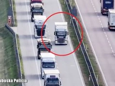 Policja lata już dronami nad autostradą. Wpadło ponad 60 kierowców