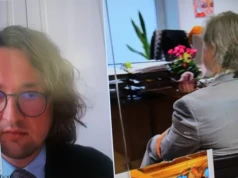 Uzurpator chciał siłą wejść do gabinetu rektora Akademii Wymiaru Sprawiedliwości