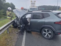 AKTUALIZACJA: Zderzenie osobówki z cysterną pod Glinojeckiem
