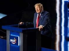 Trump wzywał do złożenia przysięgi. "Udawajcie, że jestem na karcie wyborczej"