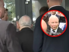 Nie wpuścili prezesa! Kaczyński odbił się od drzwi, pod budynkiem awantura. „Precz z komuną!”