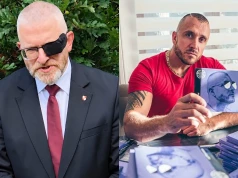 Scena rapowa stanęła za Grzegorzem Braunem po dewastacji pomnika UPA