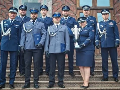 Mysłowiccy policjanci na podium ogólnopolskich mistrzostw.