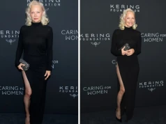 Pamela Anderson nie przestaje zachwycać. Tym razem postawiła na mocne wycięcia