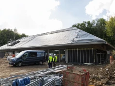 Na Woli Justowskiej powstaje centrum edukacji przyrodniczej. Inwestycja kosztuje blisko 49 mln zł (Galeria)