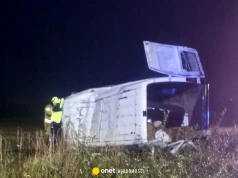 Bus wypadł z drogi na Lubelszczyźnie. Pięć osób zostało rannych