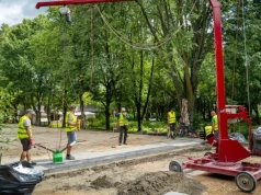 Prace ruszyły na Placu Rady Europy, zmienia się też Promenada Niemena. Pierwszy zastępca prezydenta sprawdził postęp inwestycji