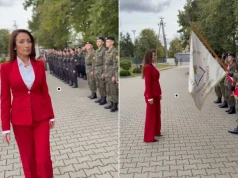 Starosta jak prezydent. „Czołem, kadeci!”. Internauci kpią