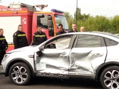 Pożar baterii ugaszony w kilka minut zamiast godzin. Policjanci poznali patent Renault