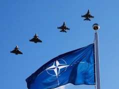 Na Litwie ogłoszono żółty poziom zagrożenia w związku z podejrzeniem drona. Poderwano myśliwce NATO, zamknięto lotnisko
