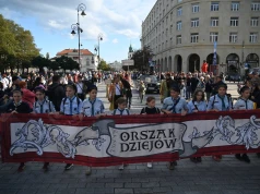 Barwny Orszak Dziejów w Warszawie