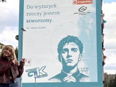 Ołówek w ręku Boga. Amelia Wiśniewska i jej mural