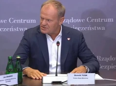 Rosyjskie drony zaatakowały przy polskiej granicy. Tusk ostrzega: eskalacja może objąć terytorium Polski
