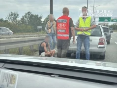 Obywatelskie ujęcie na Trasie Siekierkowskiej. 31-latek miał ponad 2,6 promila
