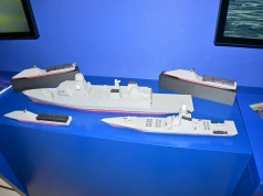 MSPO 2026 - skrzydłowi fregat Babcock typu 31 przypłynęli w miniaturze