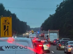 Wypadek na drodze S10. Są utrudnienia