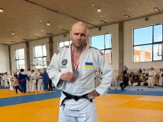 O. Witalij Osmołowski SJ ze srebrnym medalem na turnieju judo w Polsce