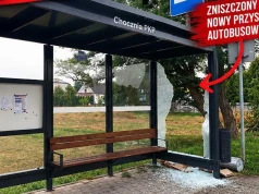 Kolejny akt wandalizmu w Choczni. Apel o filmy lub zdjęcia