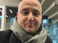 Matecki sforsował płot AWS. Wszystko nagrały kamery