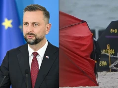 Szef MON: Nic nie wskazuje, że rosyjski dron był skierowany przeciwko Polsce