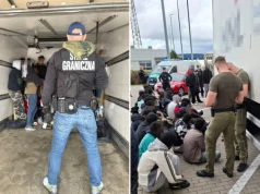 Odkryli 35 migrantów w chłodni. Ciężarówka zatrzymana na A2