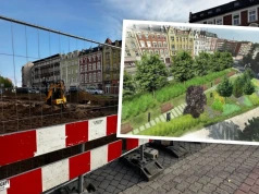 Nowy park kieszonkowy w Opolu. Ruszyły prace w centrum miasta