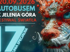 Wygodny dojazd na Festiwal Światła w Cieplicach. MZK Jelenia Góra uruchamia dodatkową linię specjalną