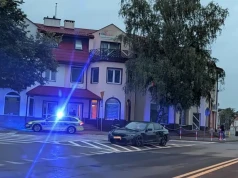 Zderzenie dwóch pojazdów w centrum Ciechanowa