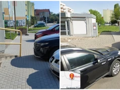Auta się zmieszczą, piesi niekoniecznie. Nowy parking na ul.Klonowej