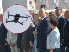 Incydent z dronem podczas Dożynek Prezydenckich. Pilot zatrzymany, wkroczyła prokuratura