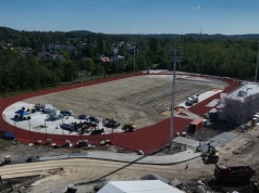 Budowa stadionu na Azotanii. Tak wygląda obiekt po dziewięciu miesiącach budowy