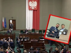 Przyszli do Sejmu, a tam niespodziewany gość! Poseł PiS od razu zaczął nagrywać. „A co się robi?”