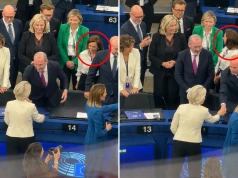 Chcieli przywitać się z von der Leyen. Borecki: „Nawet nie zauważyła”