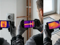 Kamera termowizyjna do telefonu. HAMMER HEAT VIEW wykryje straty ciepła