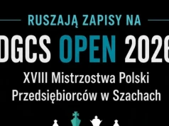Ruszyły zapisy na XVIII Mistrzostwa Polski Przedsiębiorców w Szachach DGCS Open. Turniej odbędzie się w Kaliszu
