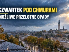 Pogoda na 17 września. W Częstochowie chłodniej, pochmurno i przyda sie parasol!