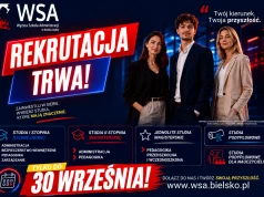 REKRUTACJA W WYŻSZEJ SZKOLE ADMINISTRACJI TRWA TYLKO DO KOŃCA WRZEŚNIA!