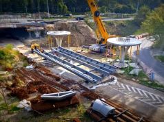 Na gdańskiej Zaspie budują nową kładkę. Dzisiaj ruszyły prace