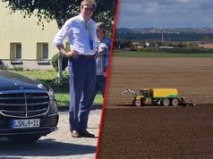 Niemcy przyjechali na wymianę doświadczeń. Prezes ostatniego PGR stracił posadę na tydzień