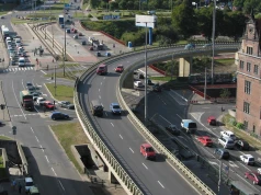 Tunel, estakada i prawie 95 tys. aut na dobę. Ten węzeł pamięta lata 70.