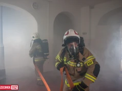 Zadymienie i ranni uczniowie. Ćwiczenia strażaków w Żółtnicy