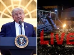 Działo się w nocy. Rosyjski atak i mocna deklaracja Trumpa