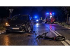 15-latek w bardzo ciężkim stanie po wypadku pod Białośliwiem