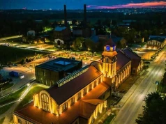Nocne zwiedzanie terenu byłej kopalni. Zobacz, jak wygląda po zmroku