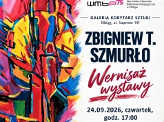 „I weźmiesz kolorów garść z mojej kieszeni”. Wernisaż Zbigniewa T. Szmurło w Bibliotece Pedagogicznej