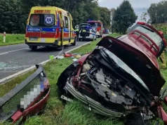 Wypadek na drodze wojewódzkiej nr 521. Utrudnienia na trasie Iława – Susz