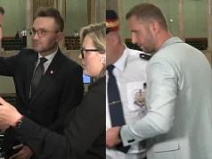 Co za sceny! Dziennikarz Republiki nagle przerwał program TVP Info. Interweniowała Straż Marszałkowska
